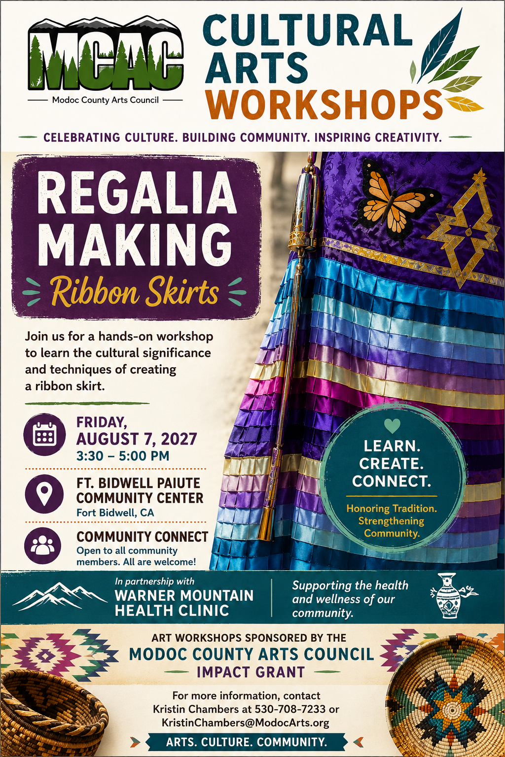 Cultural Arts — Regalia Making Workshop with the Gidutikad Band